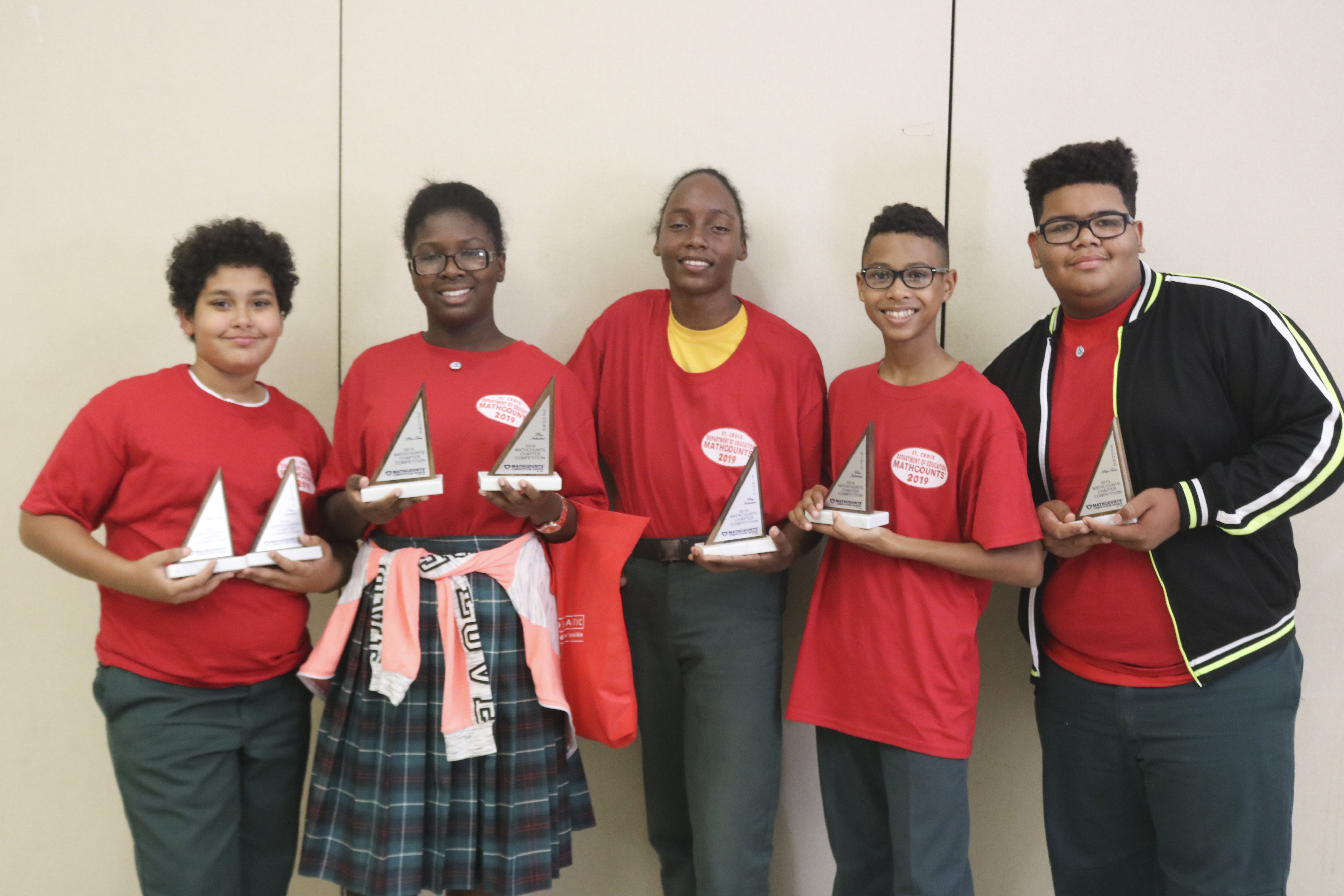 2nd Place Church of God (Left to Right) Samir Boucenna; Tiara Stevens; Zanyjah Rodriguez; Jaden Gonzalez and Jose Nunez  .JPG